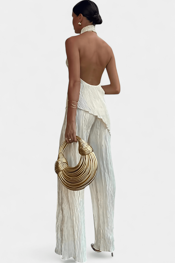 Pilarica | Halterneck Top &amp; Trousers