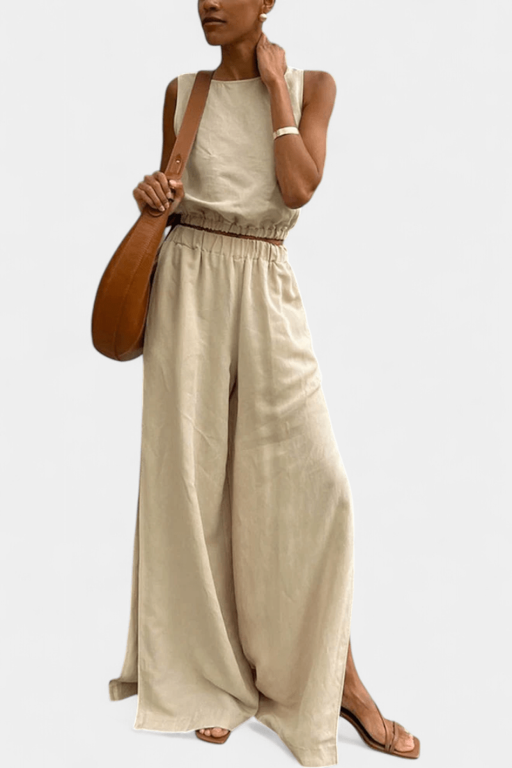 Portia | Strapless Top &amp; Trousers