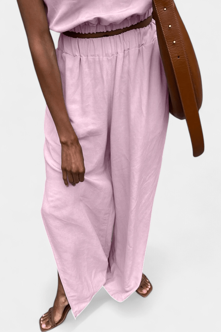 Portia | Strapless Top &amp; Trousers