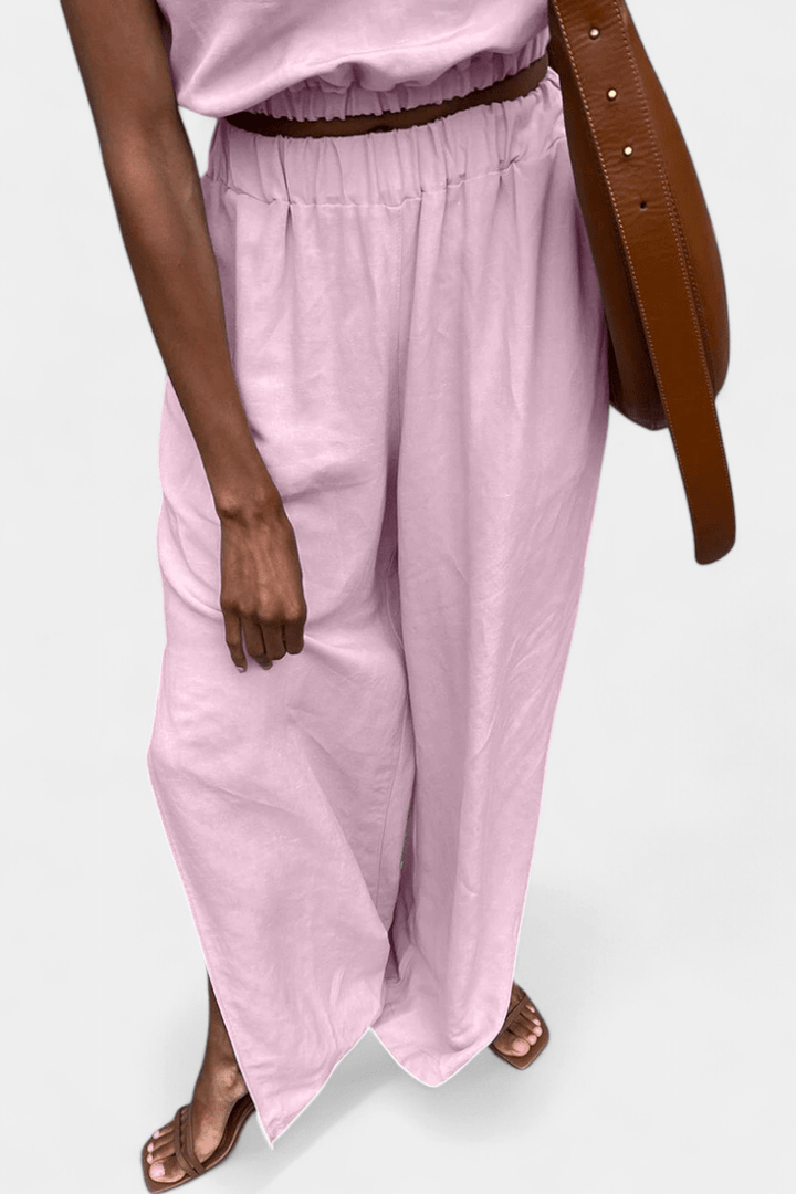 Portia | Strapless Top &amp; Trousers