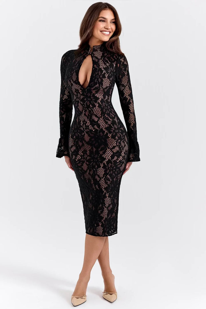 Rosita | Romantic Lace Hourglass Dress