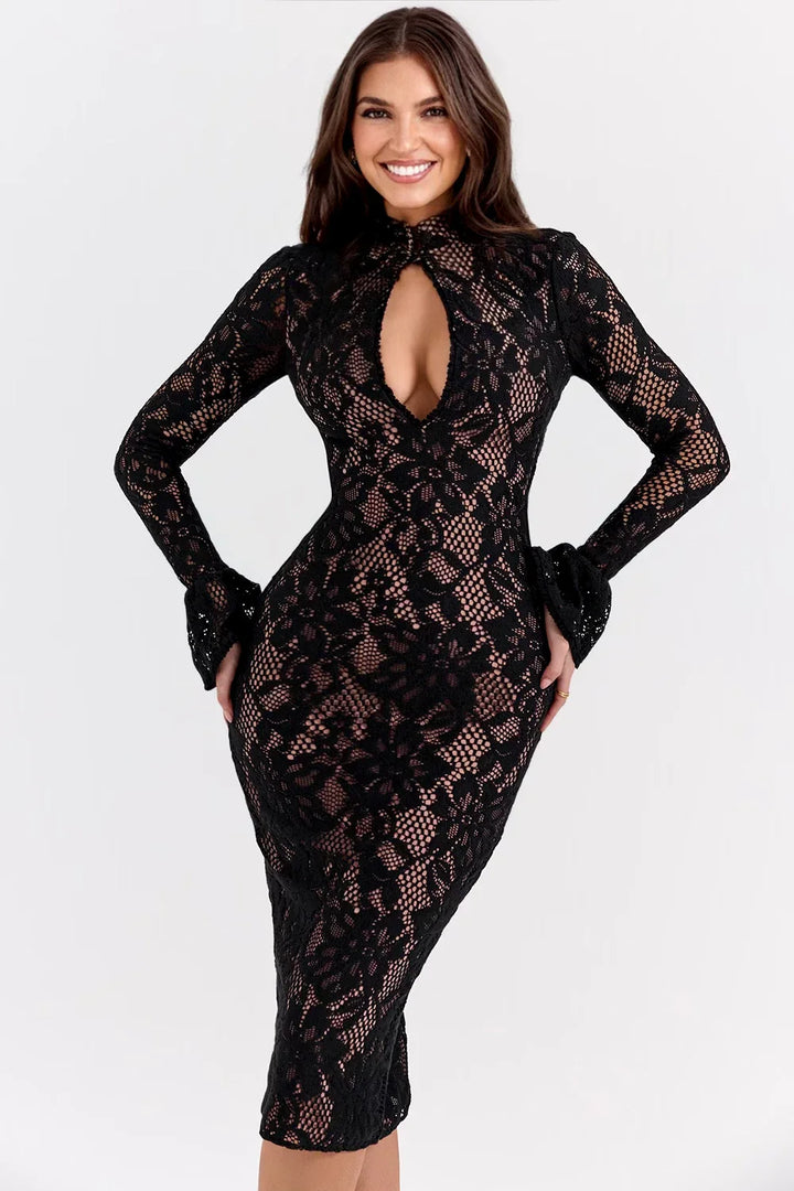 Rosita | Romantic Lace Hourglass Dress