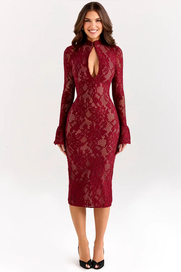 Rosita | Romantic Lace Hourglass Dress