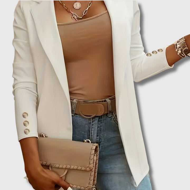 Noémie | Elegant Long Jacket