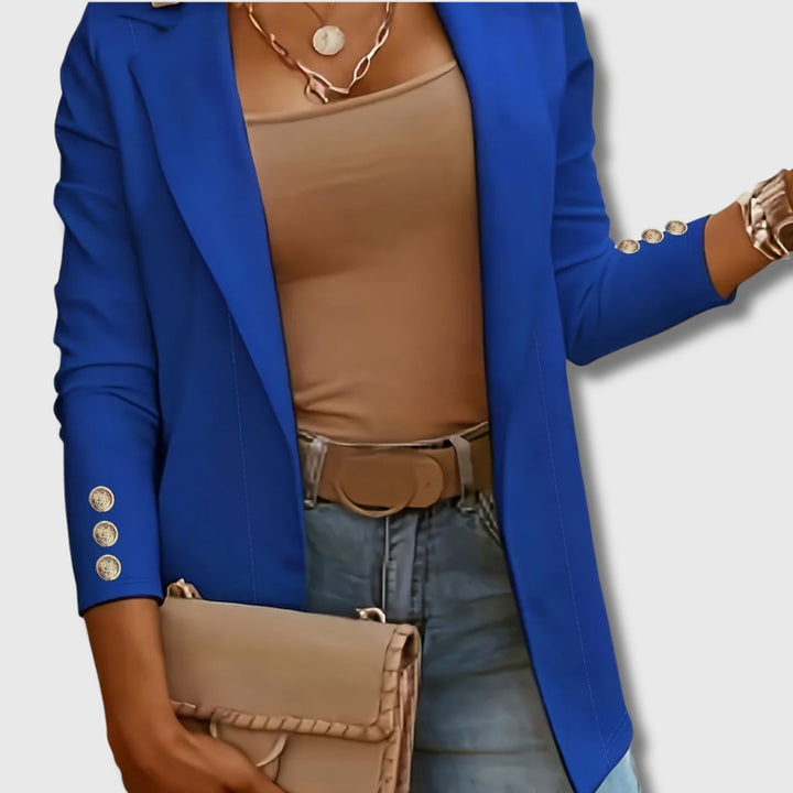 Noémie | Elegant Long Jacket