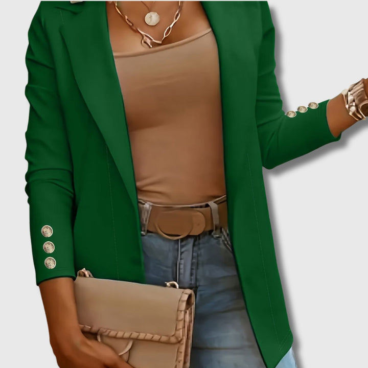 Noémie | Elegant Long Jacket