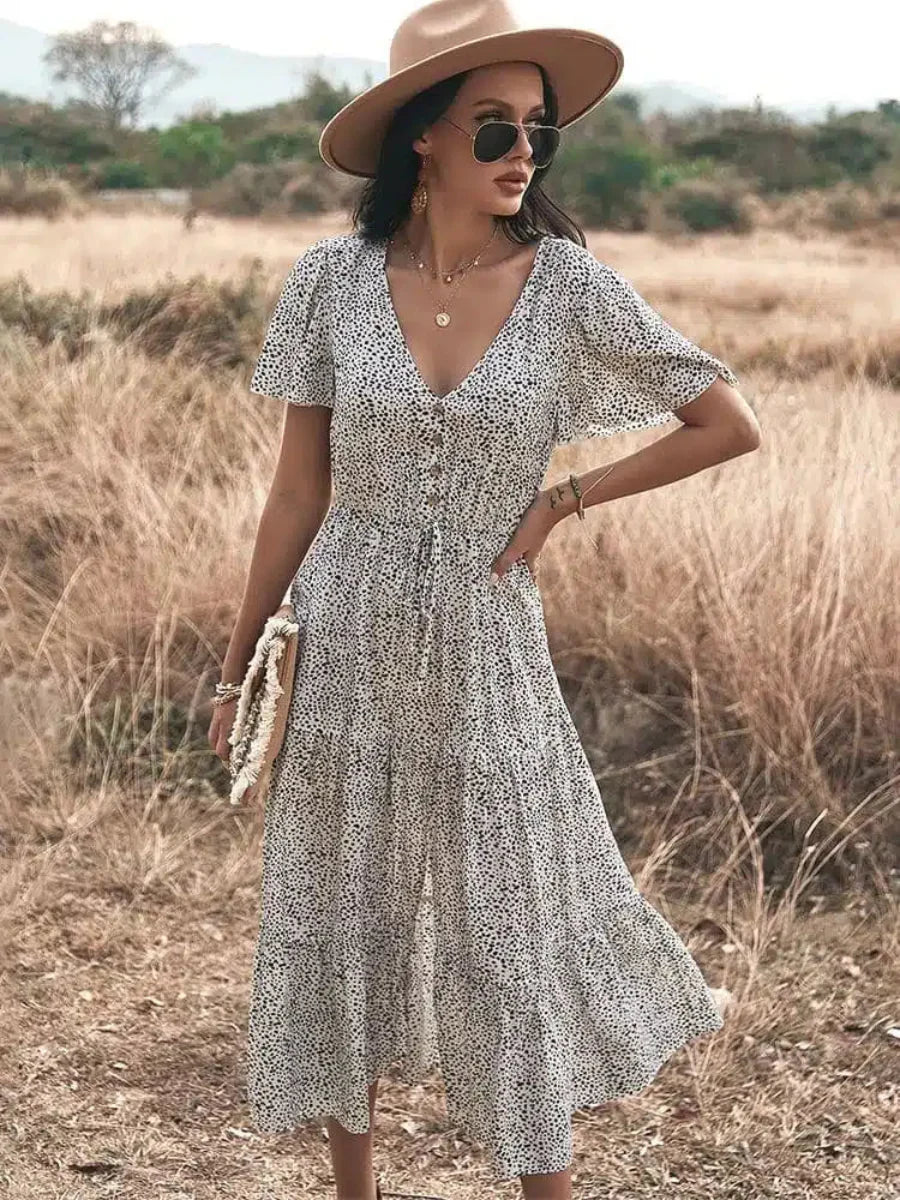 Lyn | Breezy Boho Maxi Dress