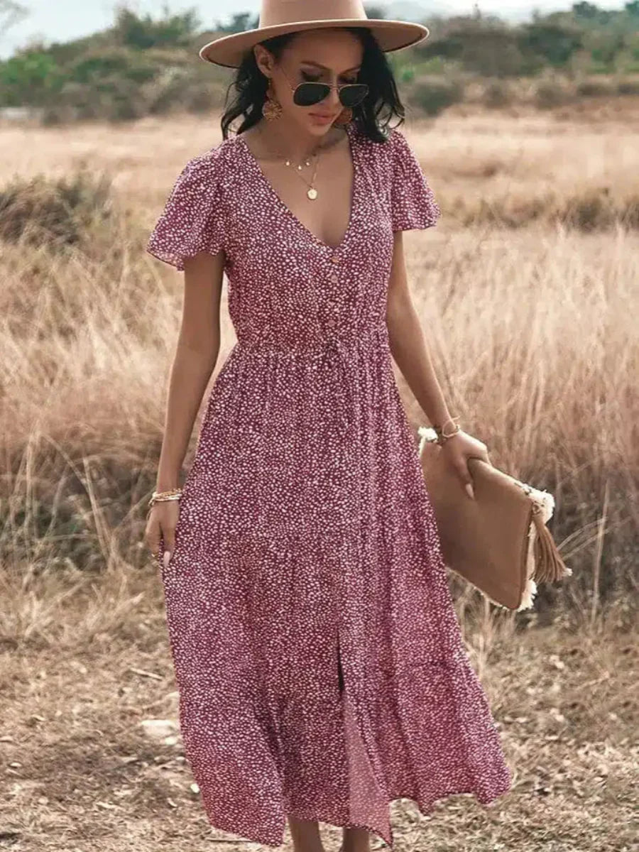 Lyn | Breezy Boho Maxi Dress