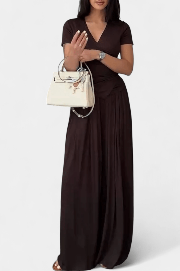 Ruslana | Wrap Top &amp; Trousers