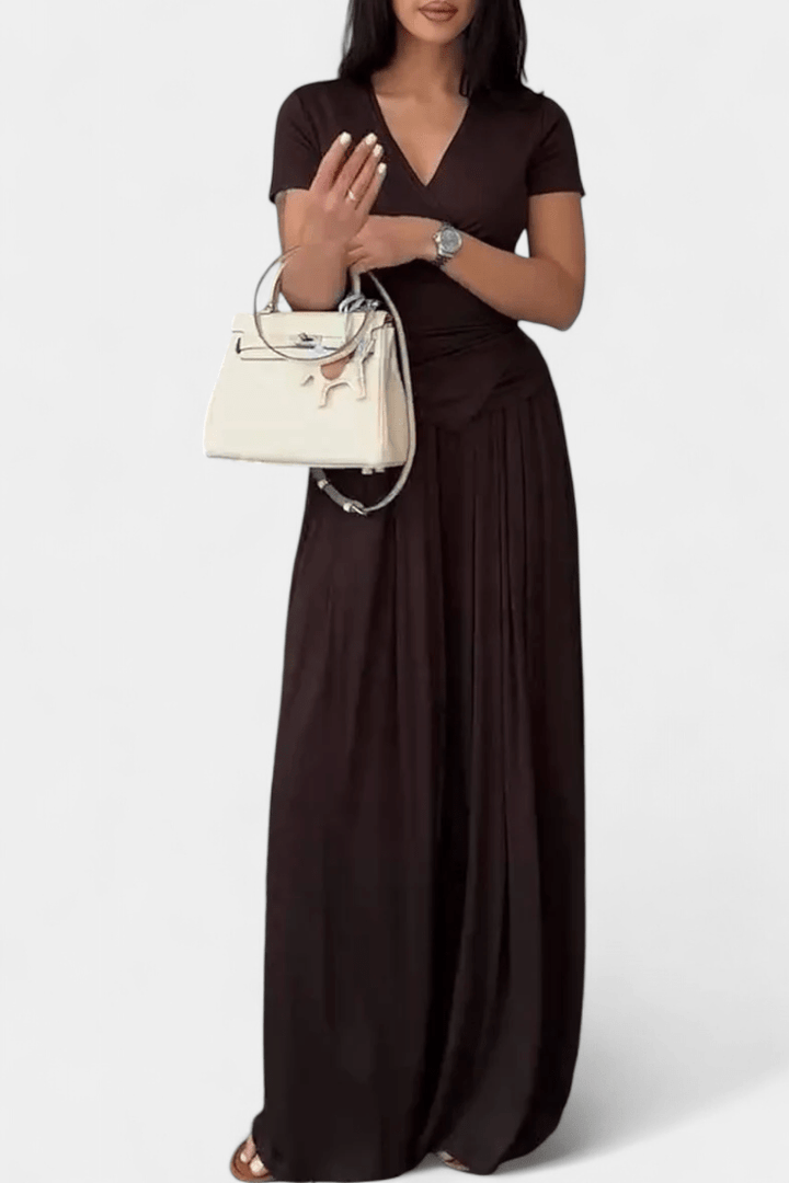 Ruslana | Wrap Top &amp; Trousers