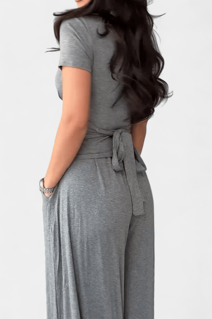 Ruslana | Wrap Top &amp; Trousers