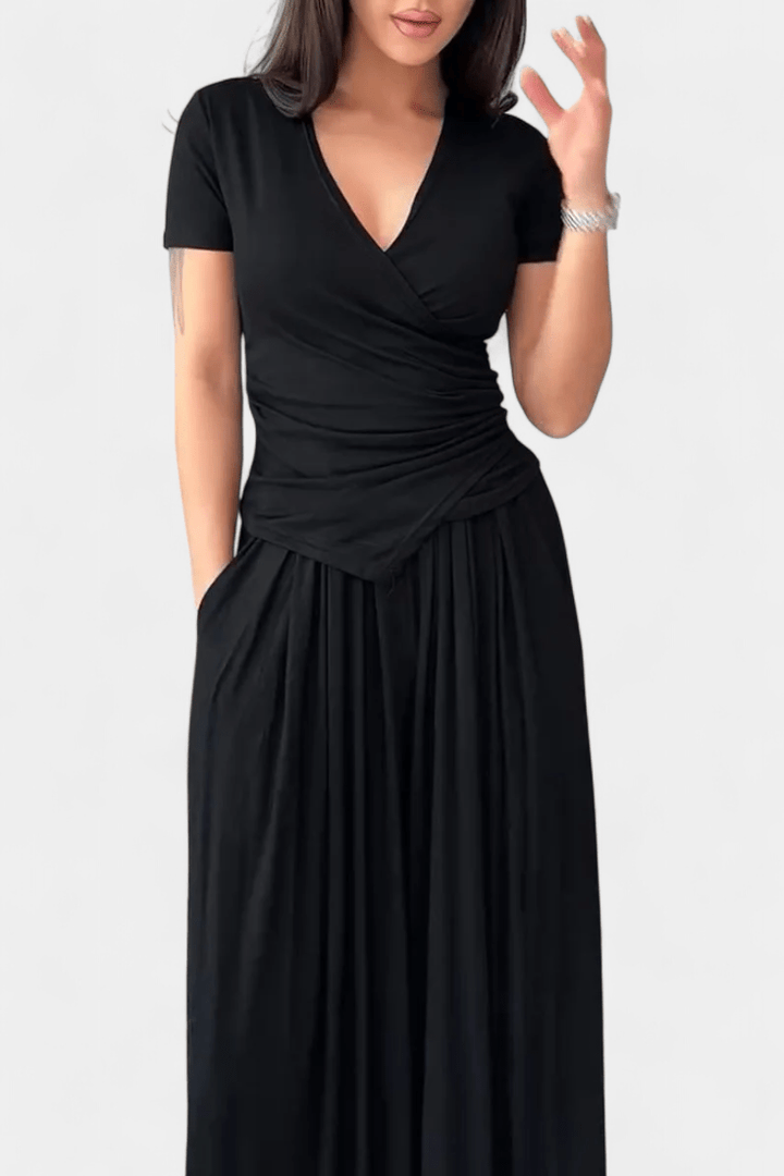 Ruslana | Wrap Top &amp; Trousers