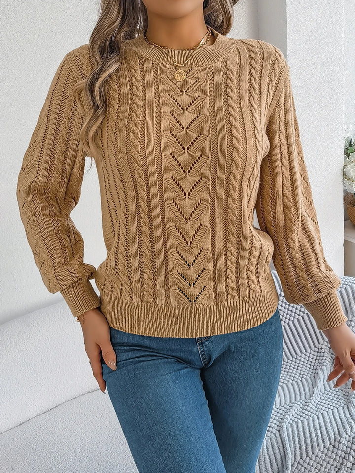 Aria - Cable Knit Jumper