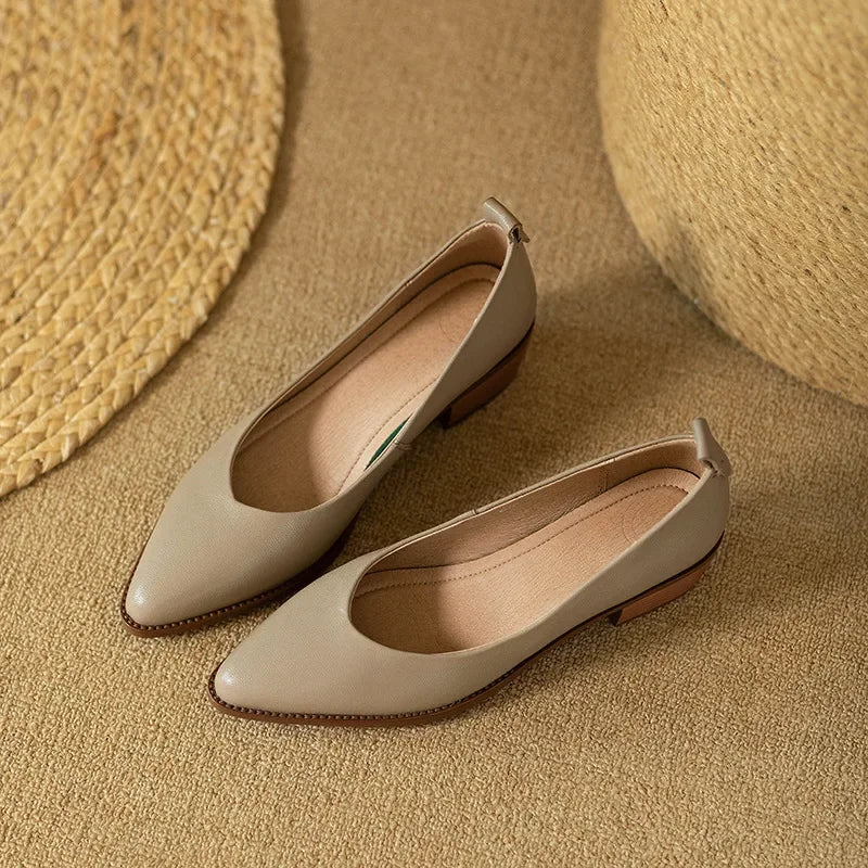 Sandra | Classic Block Heel Pumps
