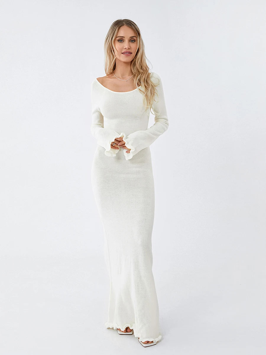 Monroe - Back-Tie Maxi Dress