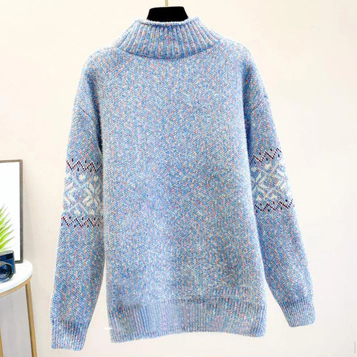 Nadine | Elegant Jacquard Knit Sweater