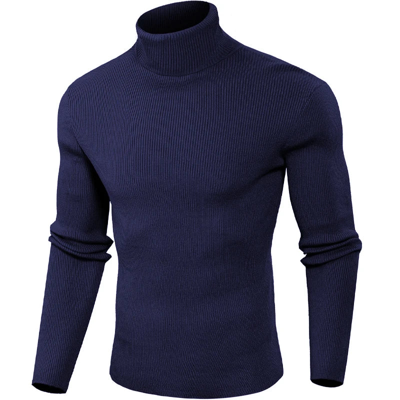 Luca - Ribbed Roll Neck