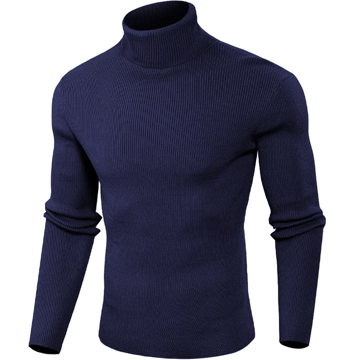 Luca - Ribbed Roll Neck