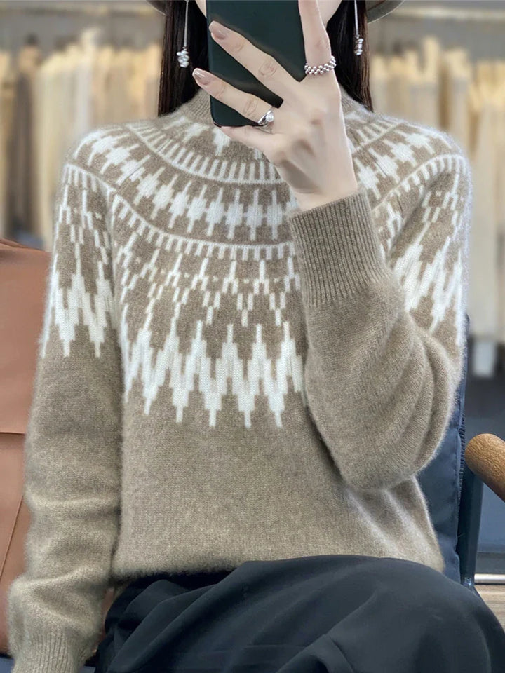 Elyse | Elegant Winter Knit Sweater