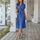 Daisy | Floral Wrap Midi Dress
