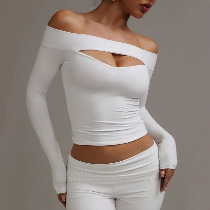Mirella | Off-Shoulder Cut-Out Top