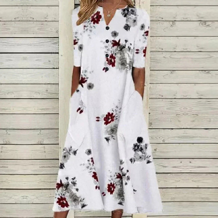 Joyce | Garden Breeze Floral Dress