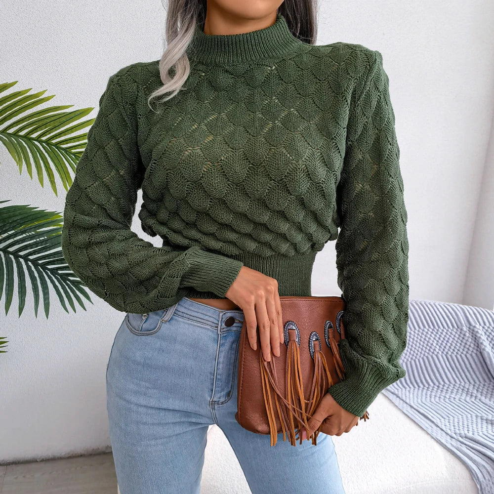 Elara - Textured Knit Jumper