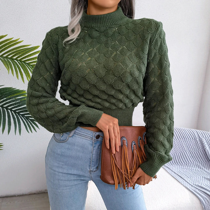 Elara - Textured Knit Jumper