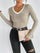 Clara | Ribbed V-Neck Top