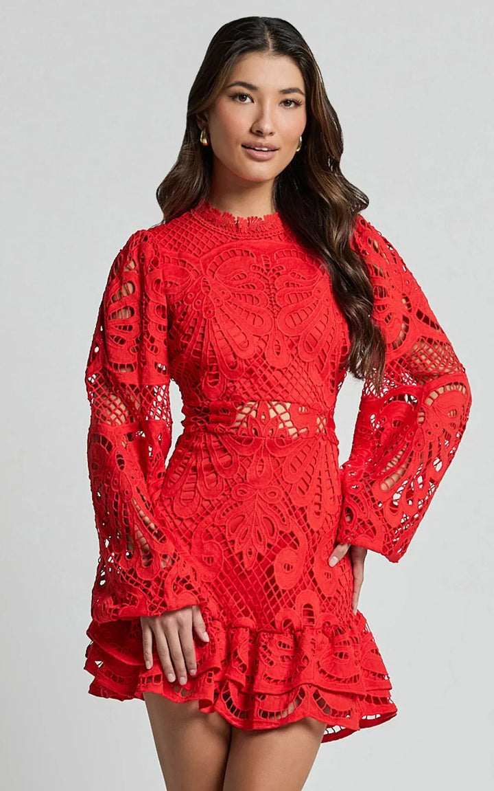 Celeste - Lace Mini Dress
