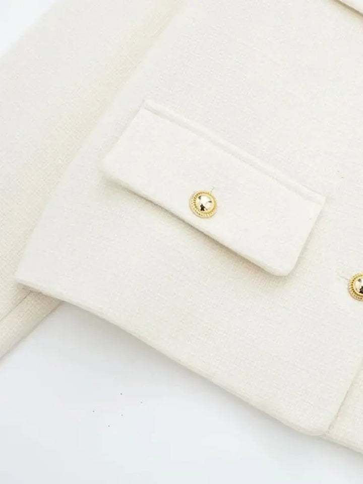 Odessa - Cropped Button Jacket