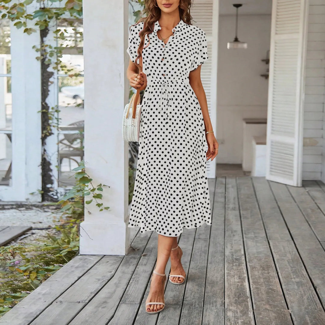 Daisy | Floral Wrap Midi Dress