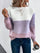 Elodie | Tricolour Patchwork Sweater