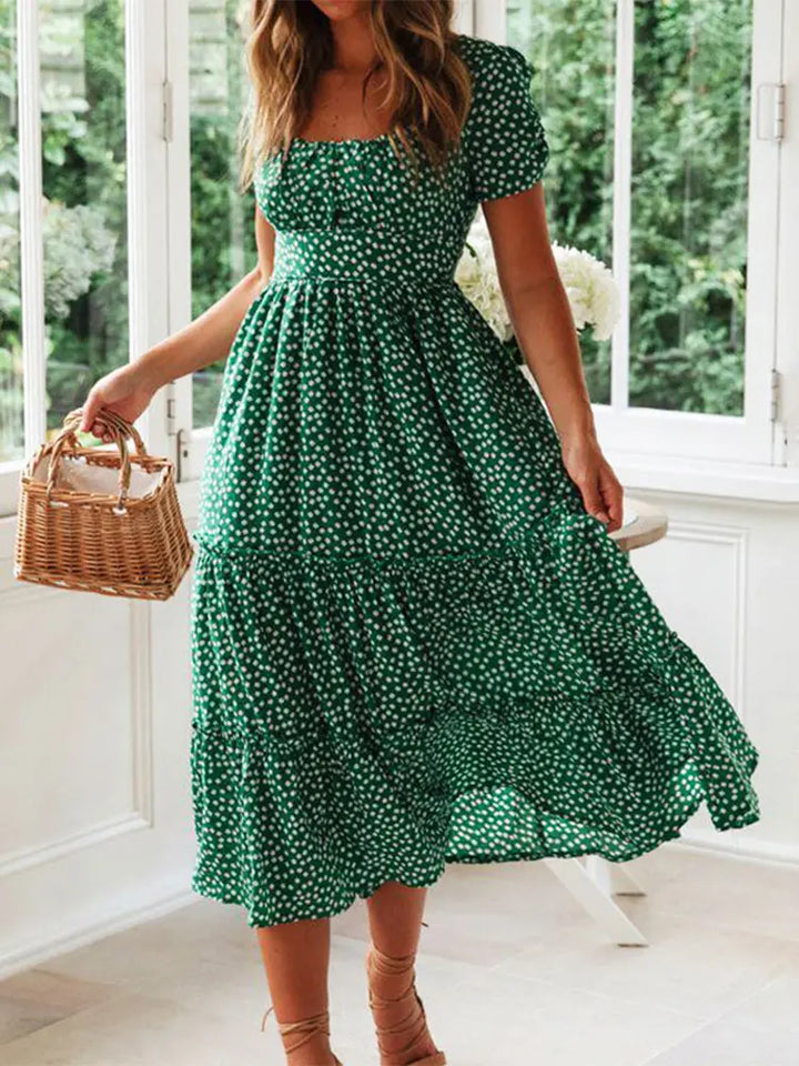 Ruth | Vintage Floral Maxi Dress