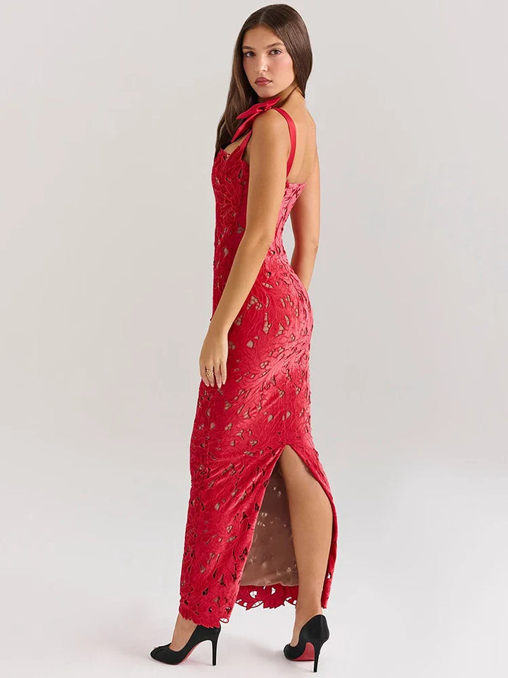 Florence | Square Neck Maxi Dress