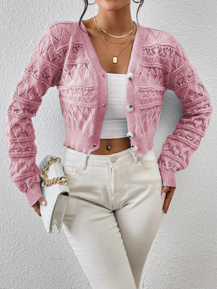 Léonie - Lace Knit Cardigan