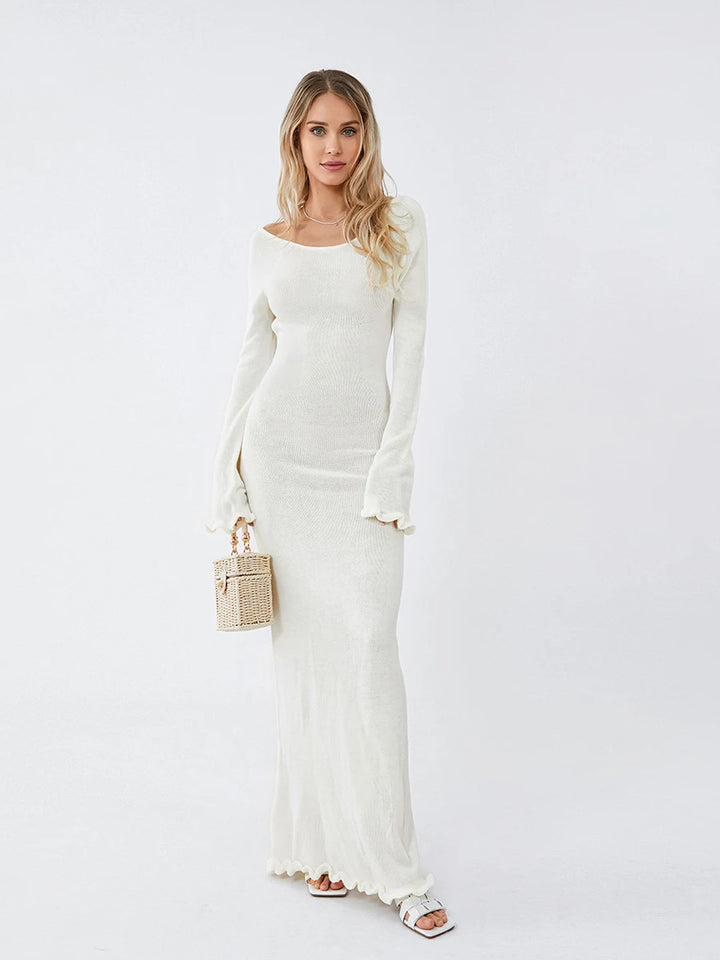 Monroe - Back-Tie Maxi Dress