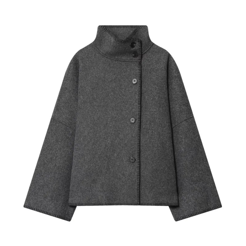 Elowen - Oversized Wool-Feel Jacket