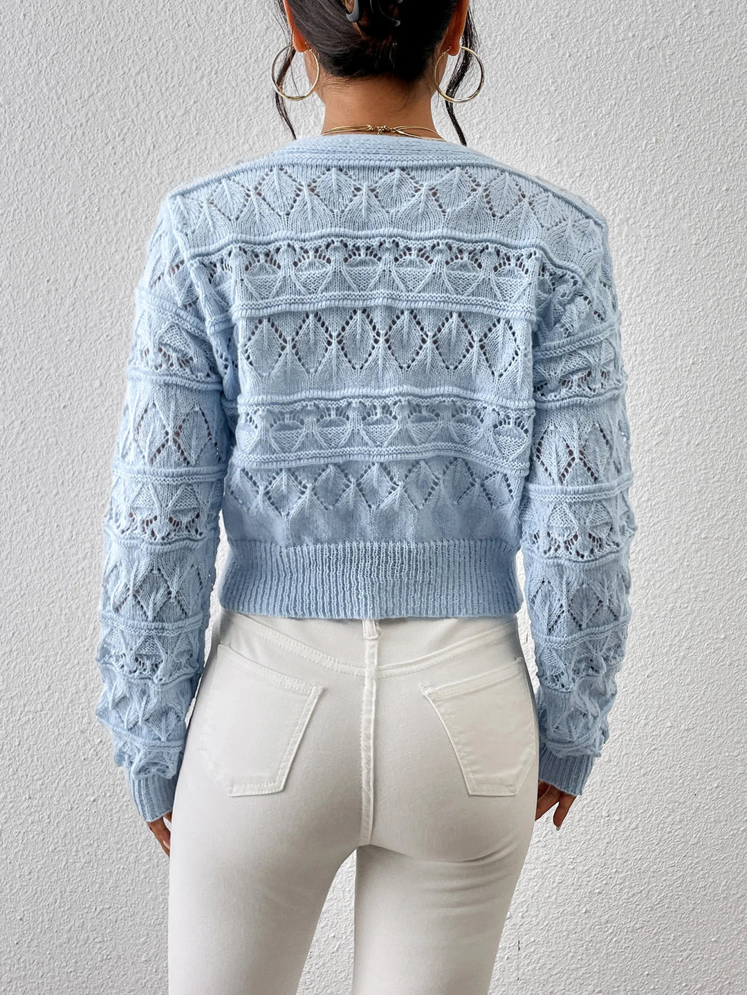 Léonie - Lace Knit Cardigan