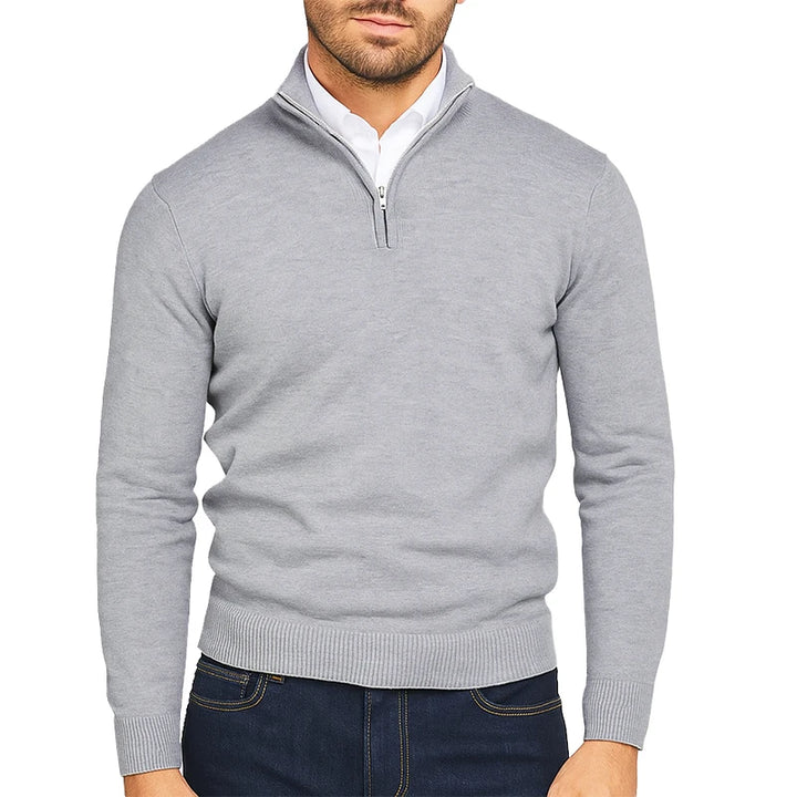 Clark - Lightweight Quarter‑Zip Jumper