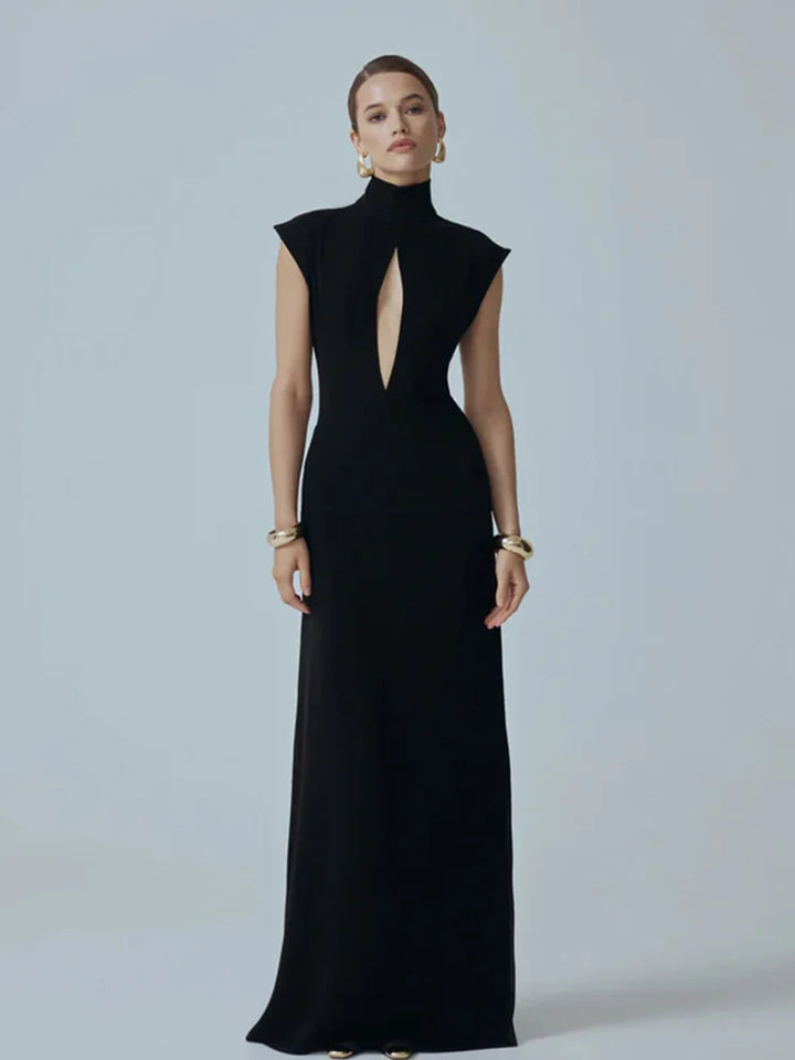 Zyra | Lace Back Maxi Dress