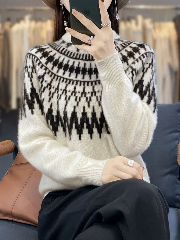 Elyse | Elegant Winter Knit Sweater