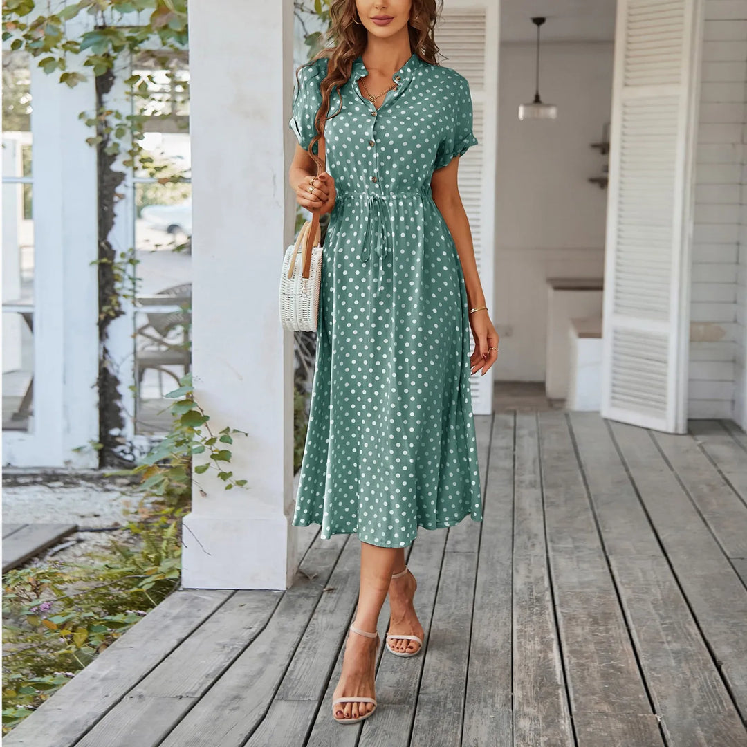 Daisy | Floral Wrap Midi Dress