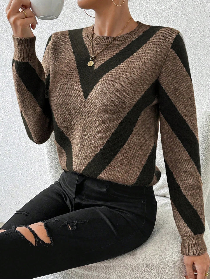 The Vienna - Geometric Pattern Jumper
