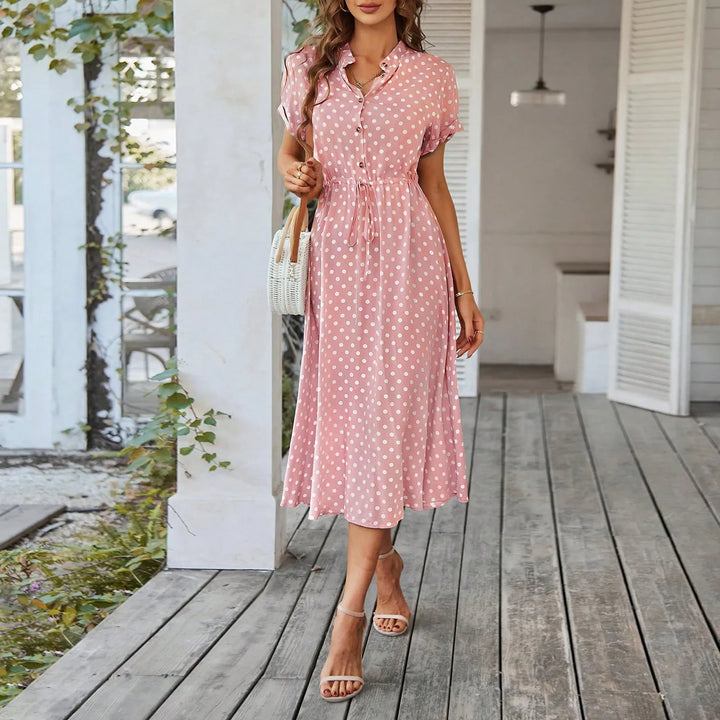 Daisy | Floral Wrap Midi Dress
