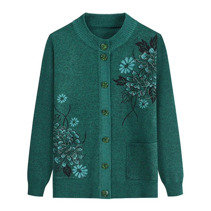 Marielle - Embroidered Knit Cardigan
