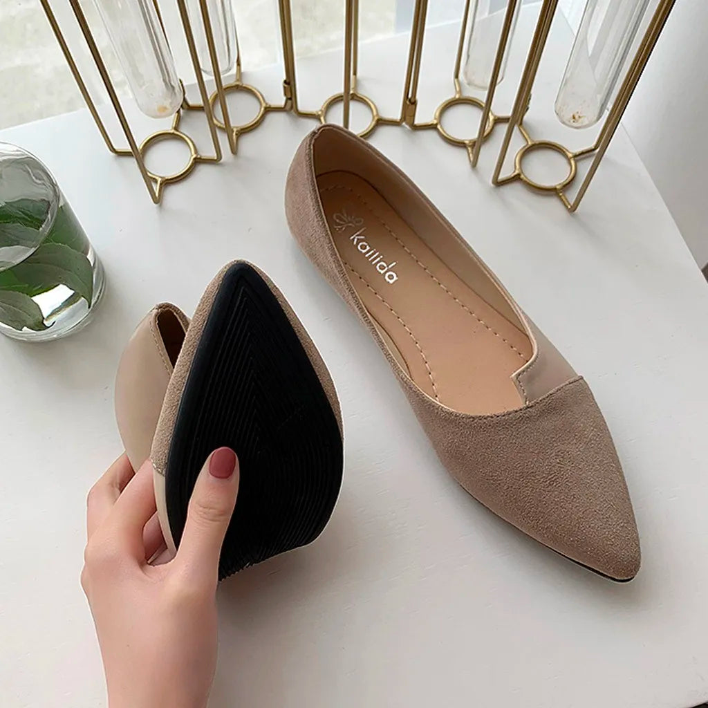 Elise - Pointed Ballet Flats