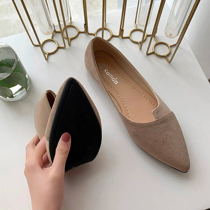 Elise - Pointed Ballet Flats