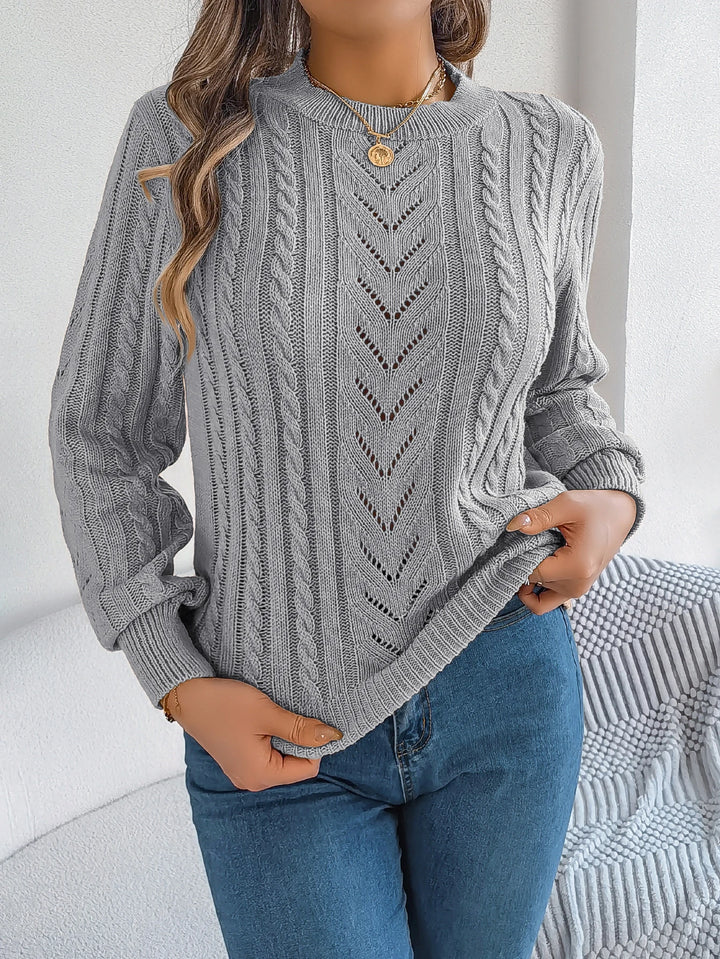 Aria - Cable Knit Jumper