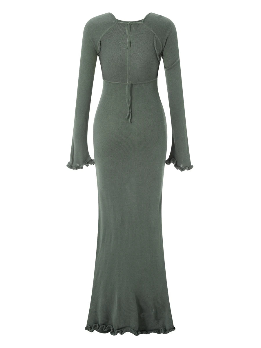 Monroe - Back-Tie Maxi Dress